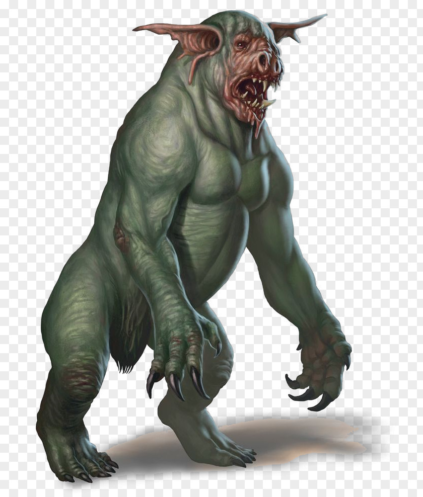 Demon Dungeons & Dragons Dretch Monster Manual Forgotten Realms PNG