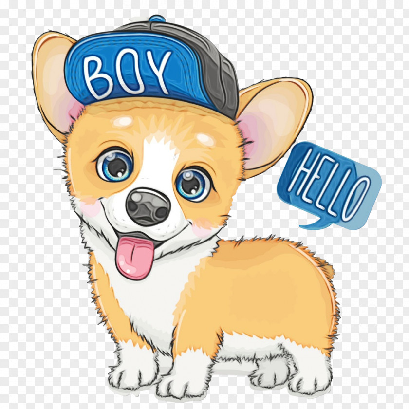 Dog Pembroke Welsh Corgi Chihuahua Cartoon PNG