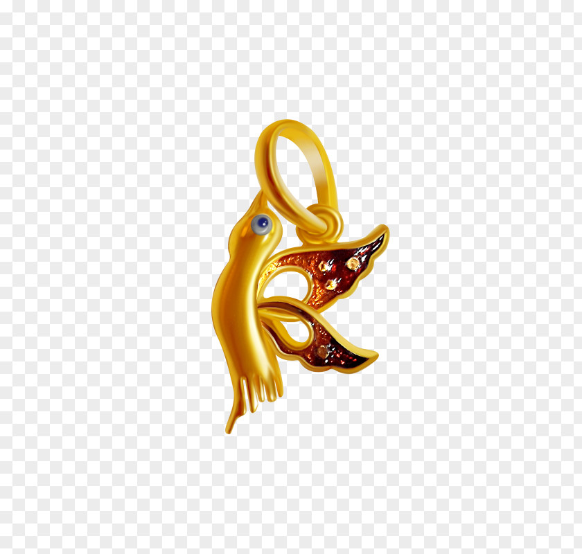 Gold Body Jewellery Charms & Pendants Amber PNG