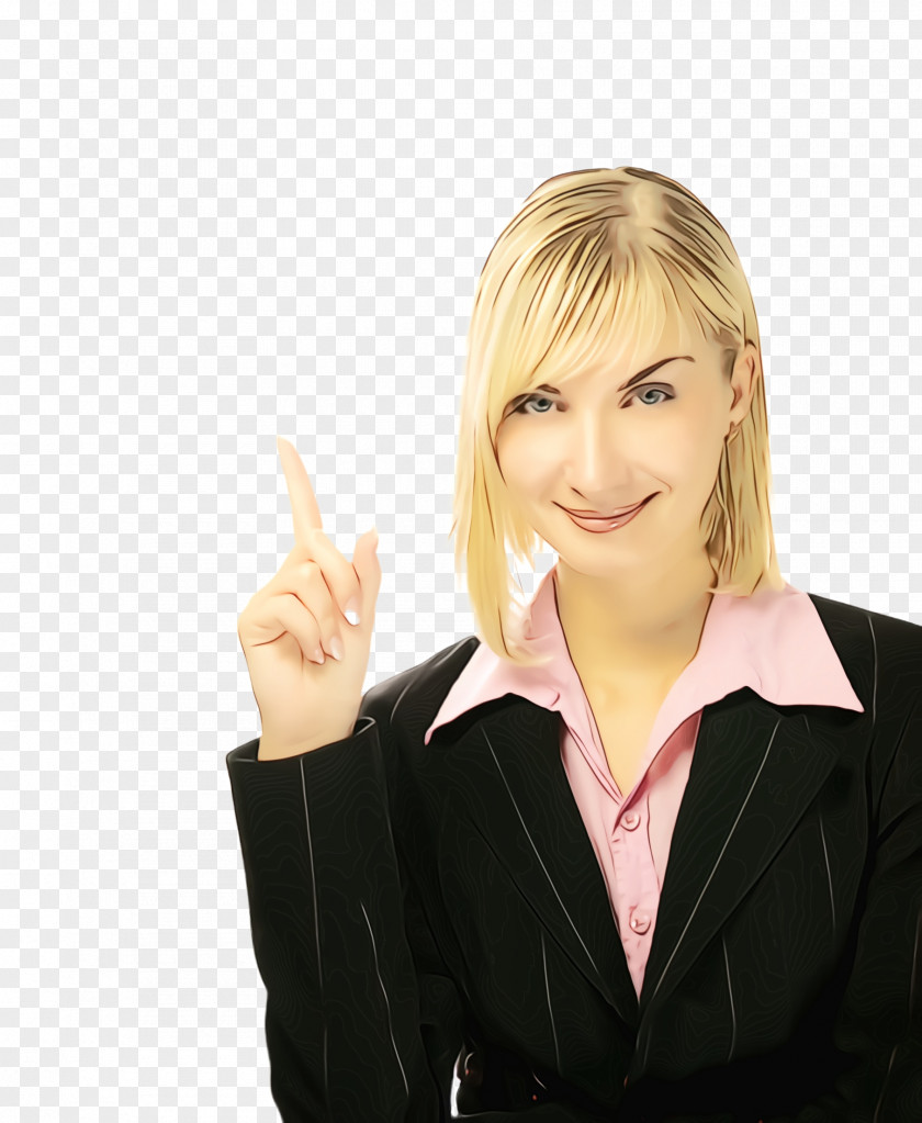 Smile Employment Hair Gesture Finger Blond Hand PNG