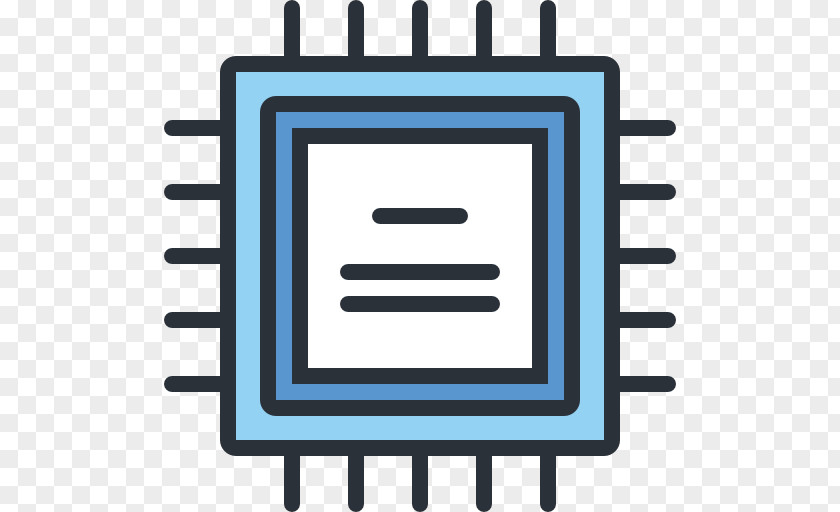 Chip Central Processing Unit Integrated Circuits & Chips Computer Hardware PNG
