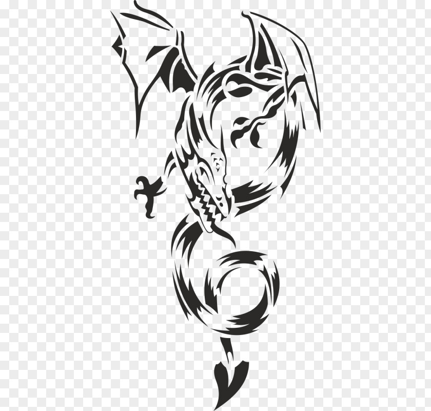 Dragon Russian Criminal Tattoos Chinese Sticker PNG