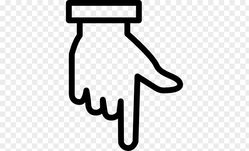 Hand Pointing Thumb Finger Clip Art PNG