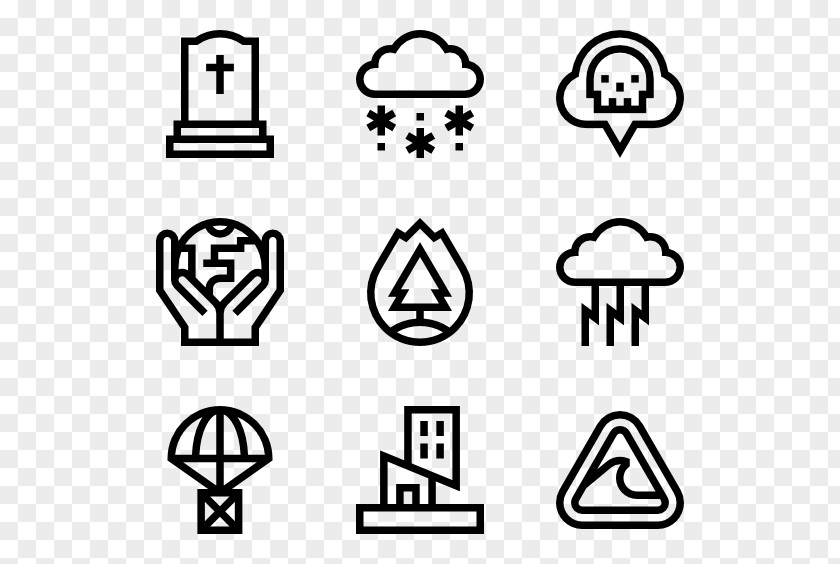 Natural Disaster Icon Design Download PNG