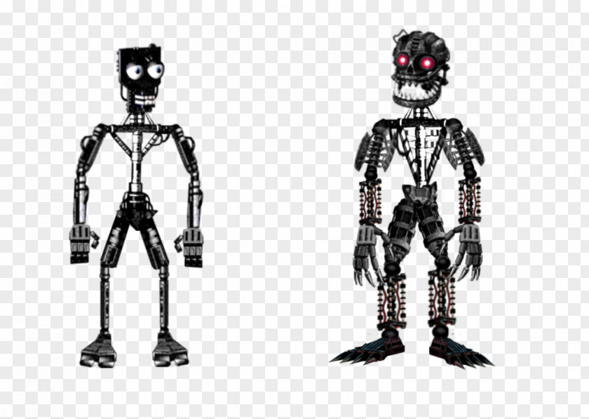 Skeleton Five Nights At Freddy's 4 Endoskeleton 2 Exoskeleton PNG