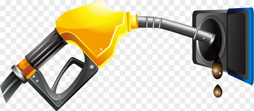 Vector Car Refueling Nozzle Fuel Gasoline Filling Station PNG