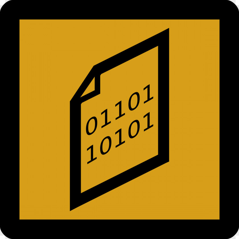 Binary Sign File Computer Number Clip Art PNG