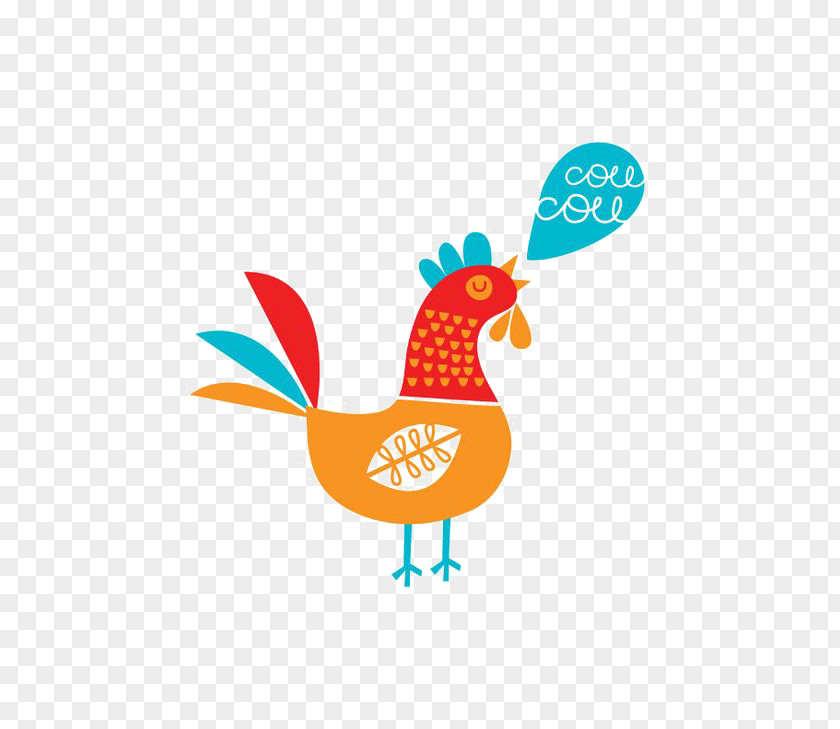 Cartoon Chick Rooster Chicken Clip Art PNG