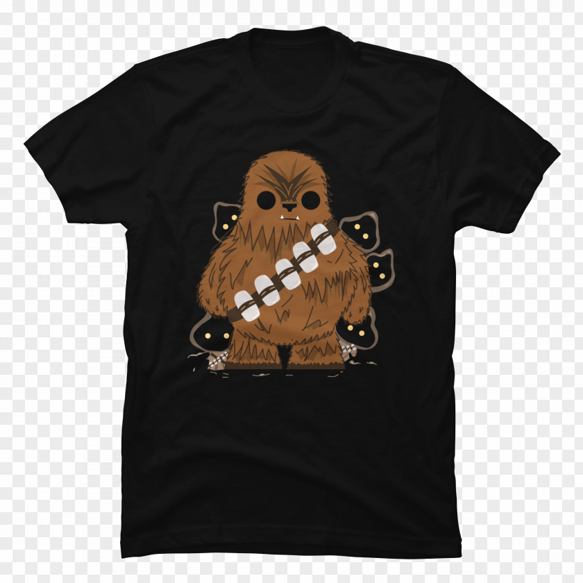 Chewbacca T-shirt Sleeve Anakin Skywalker PNG