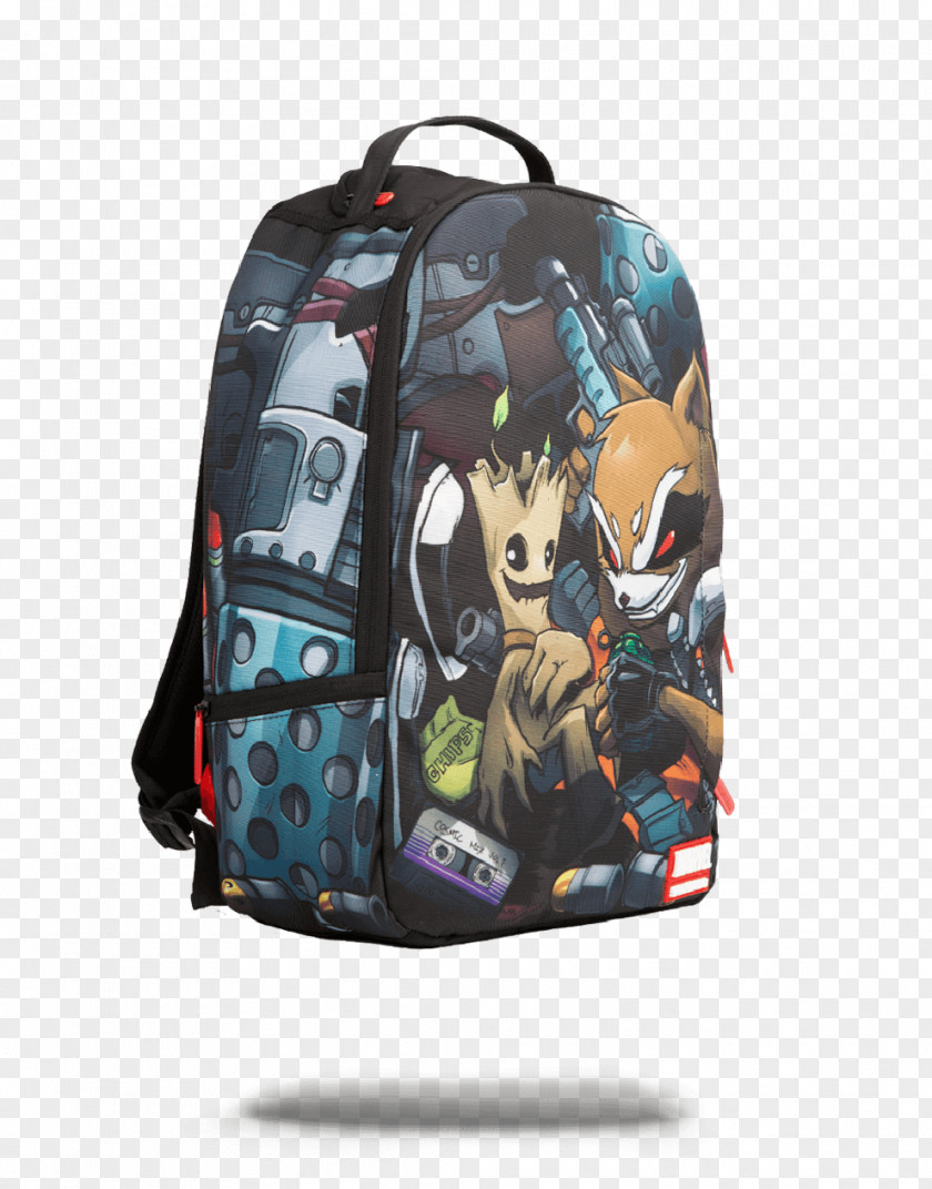 Guardians Of The Galaxy Backpack Bag Baby Groot Laptop PNG