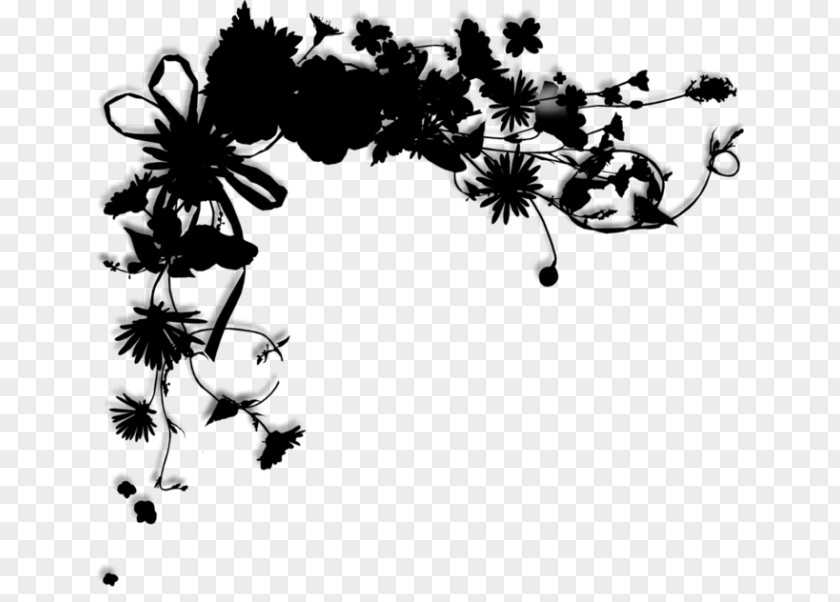 M Desktop Wallpaper Pattern Flower Font Black & White PNG