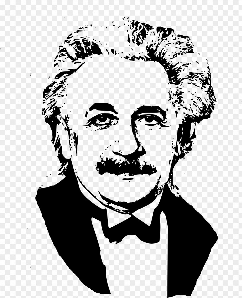 Style Physicist Albert Einstein Cartoon PNG