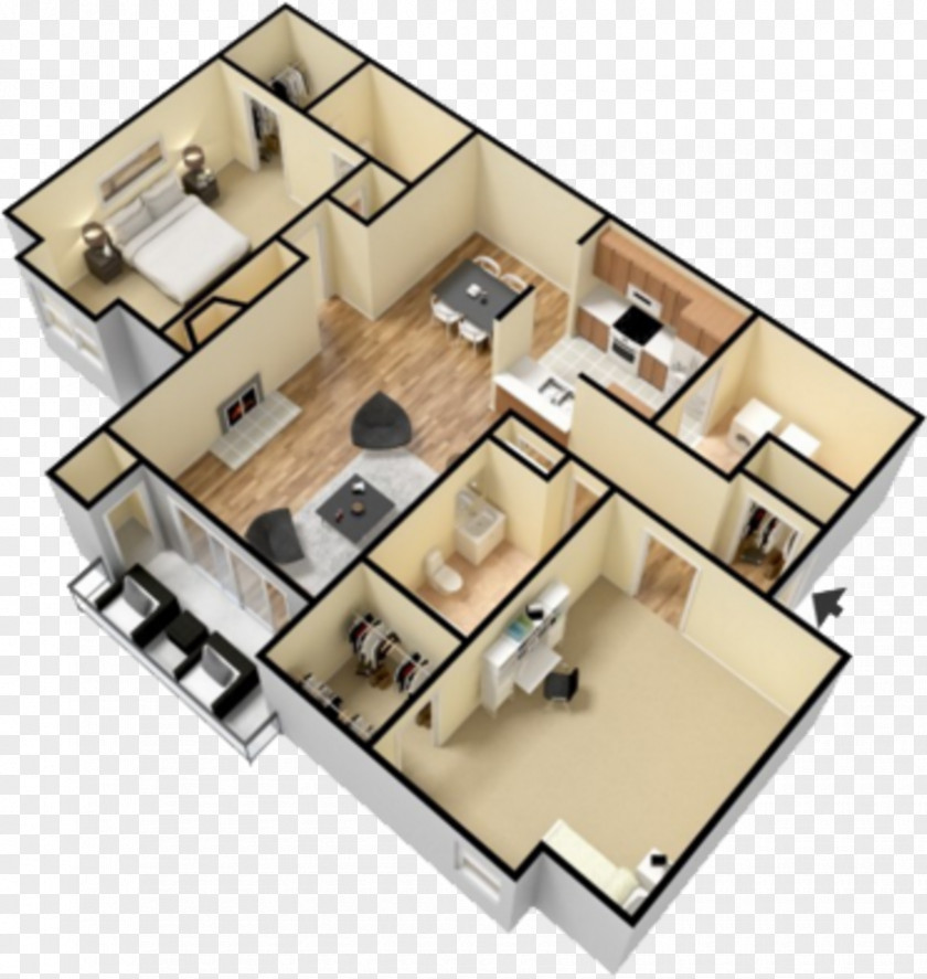 Copy The Floor Wildwood Apartments House Stone Mountain Plan PNG