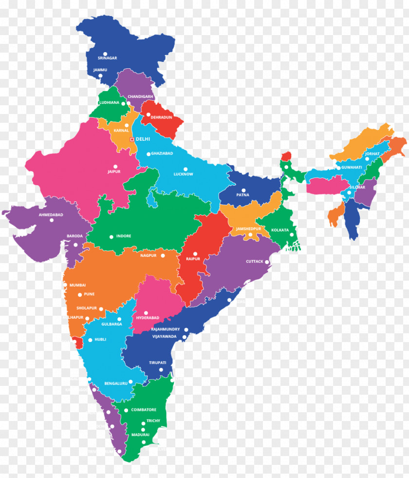 Map India Stock Photography Illustration Royalty-free PNG