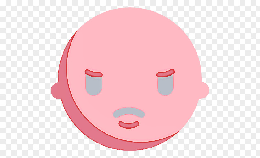 Snout Character Circle Forehead Lips PNG