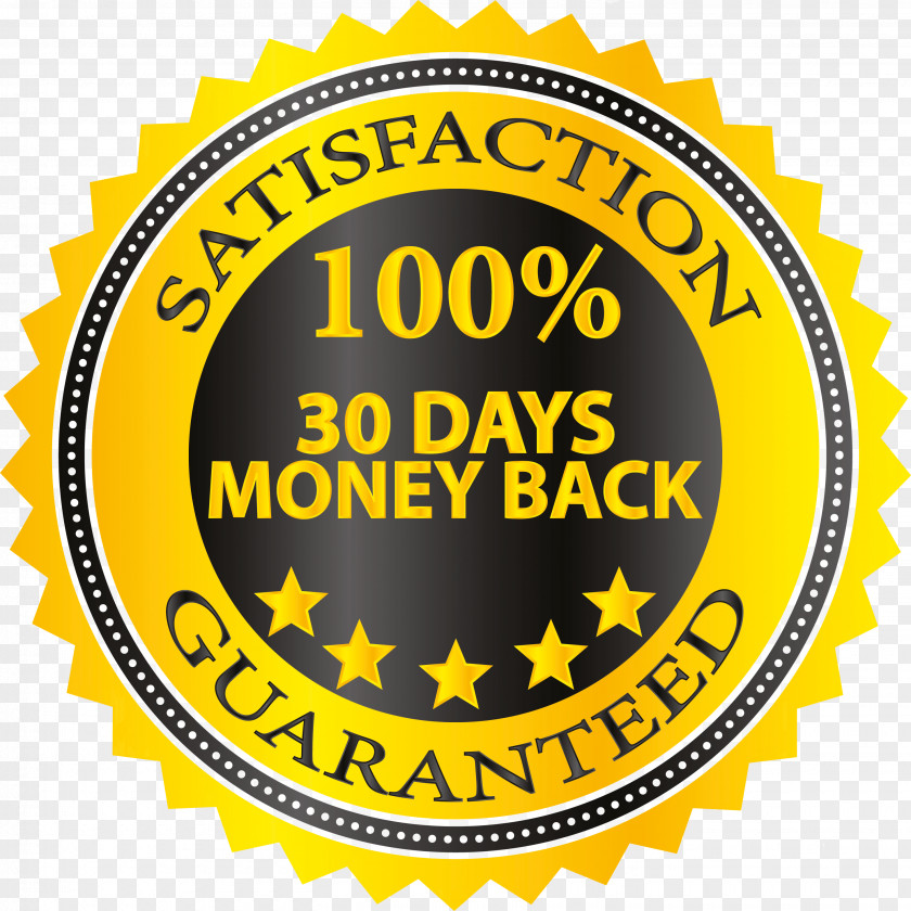 100% Guarantee Money Back Stock Photography PNG
