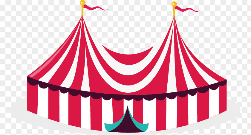 Circus Tent Illustration PNG