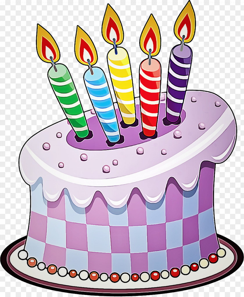 Dessert Cake Decorating Birthday Candle PNG