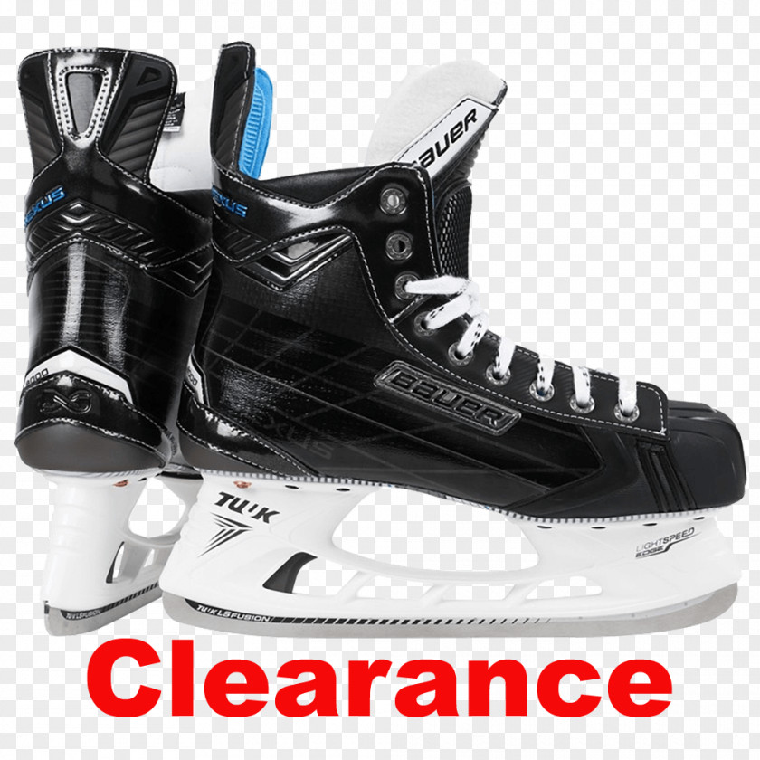 Hockey Skates Bauer Ice Equipment Skating PNG