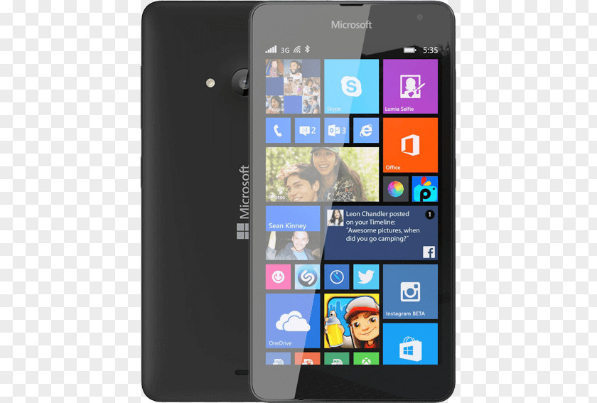 Microsoft Lumia 535 540 435 Windows Phone PNG