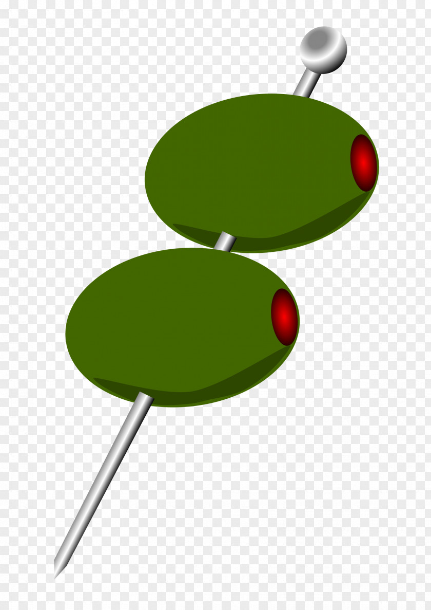 Needle Martini Cocktail Olive Clip Art PNG