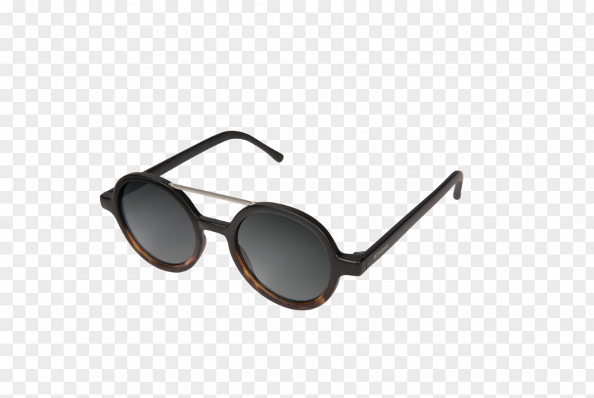 Sunglasses KOMONO Black Tortoise Watch PNG