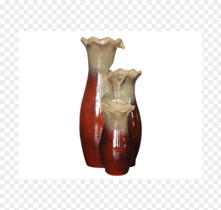 Vase Ceramic Fountain Water Feature Garden PNG