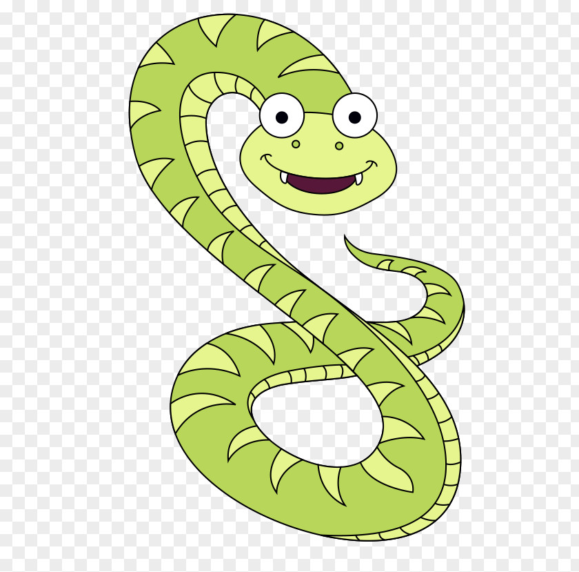 Vector Cute Snake Cartoon Royalty-free PNG