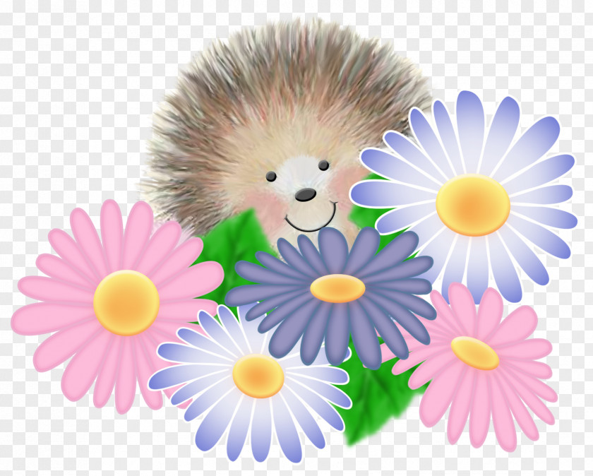 Cartoon Hedgehog Birthday Cake Clip Art PNG
