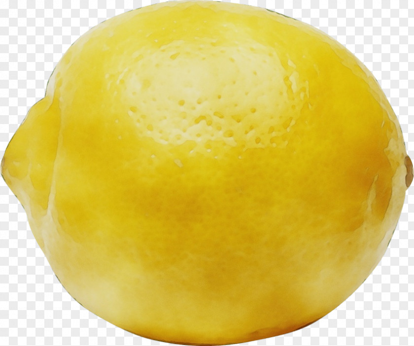 Citron Ball Yellow Lemon Sweet Fruit Food PNG