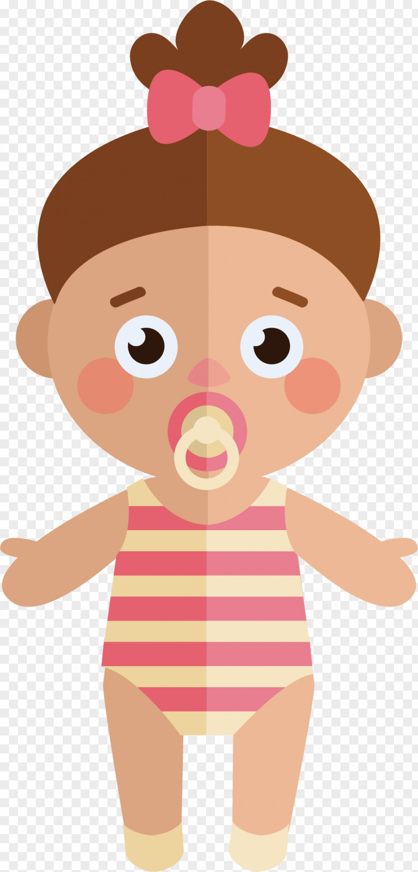 Cute Baby Vector Diaper Childhood PNG