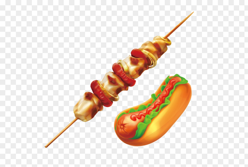 Kebab Child With Hotdog Hamburger Fast Food Hot Dog PNG