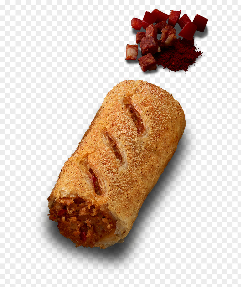 Pastry Sausage Roll Food Chorizo Stuffing PNG