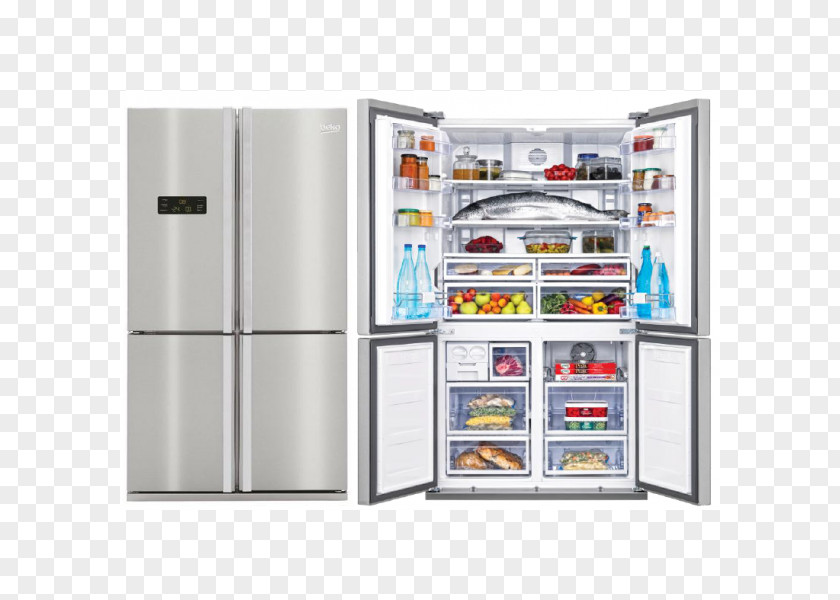 Refrigerator BEKO GNE 114631 X Beko 114612 SideB GN 162531 ZFX A++ Sr PNG