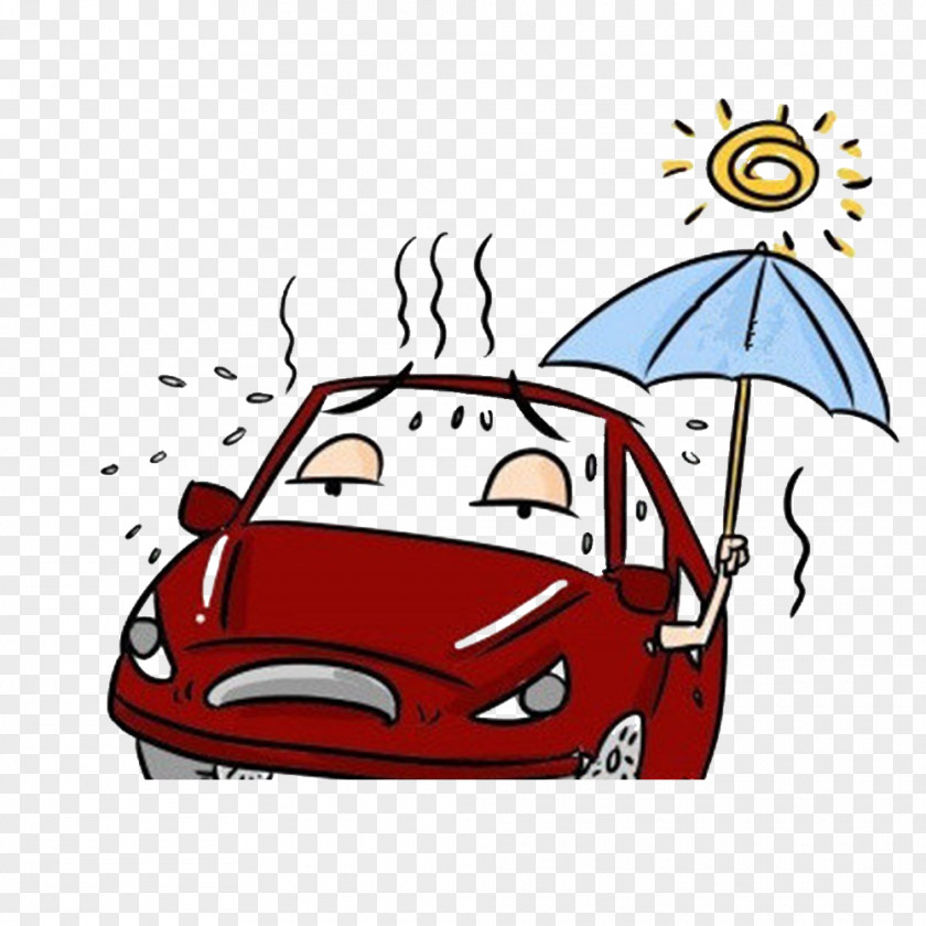 Safe Driving On Rainy Days Car Window Summer Weather PNG