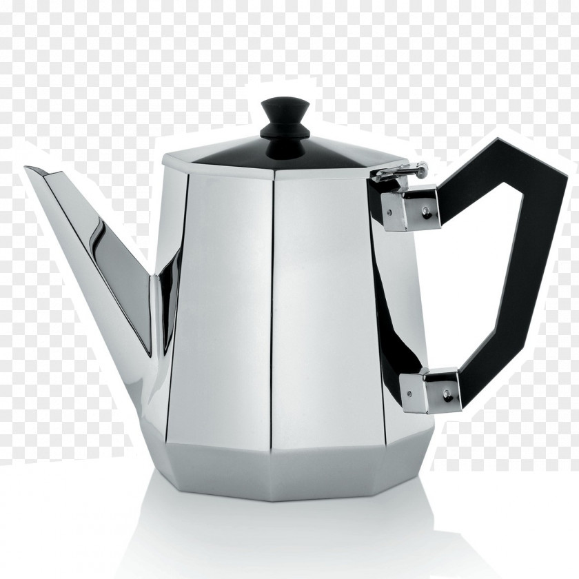 Tea Teapot Alessi Ottagonale Coffee Kettle PNG