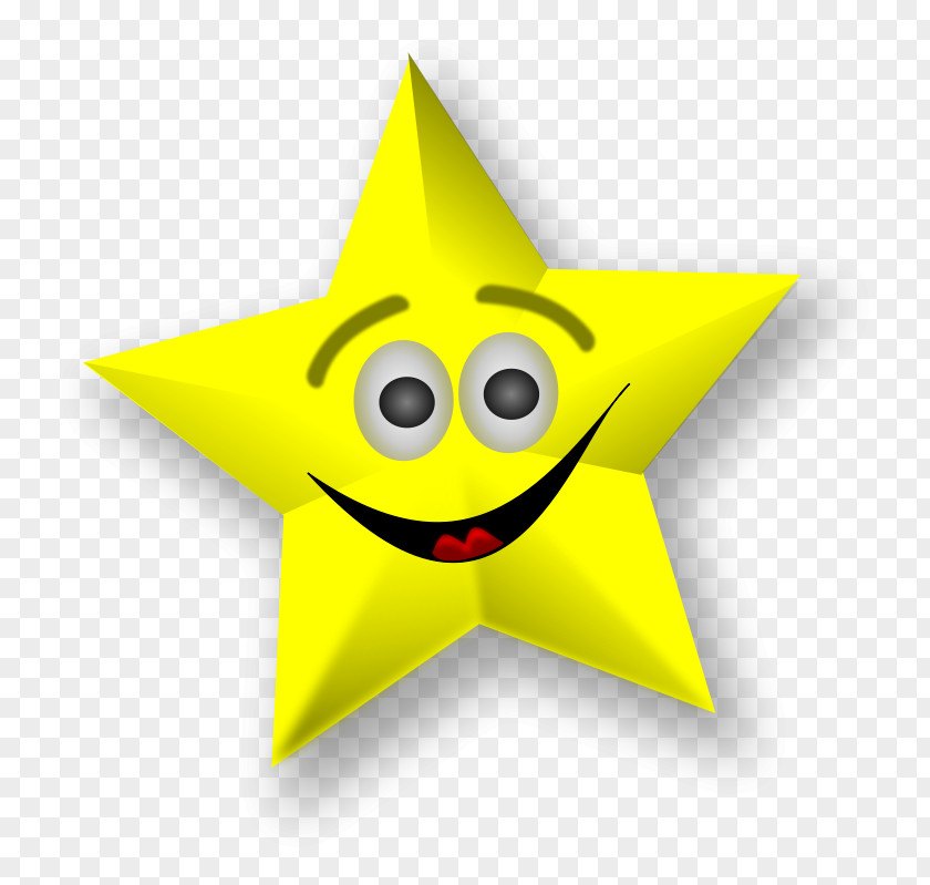 Thumbs Up Smile Smiley Star Clip Art PNG