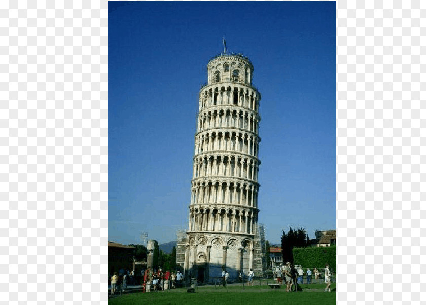 Building Leaning Tower Of Pisa Steeple Medieval Architecture PNG