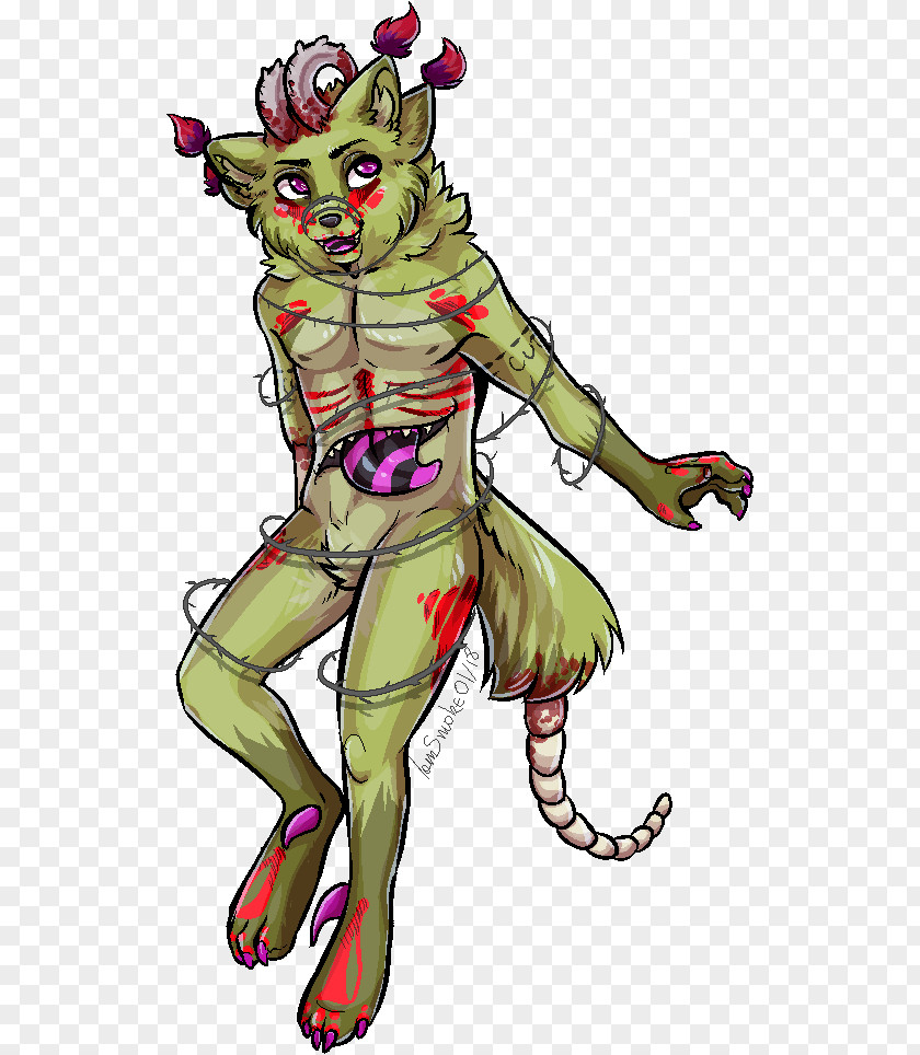 Demon Carnivora Clothing Horse PNG