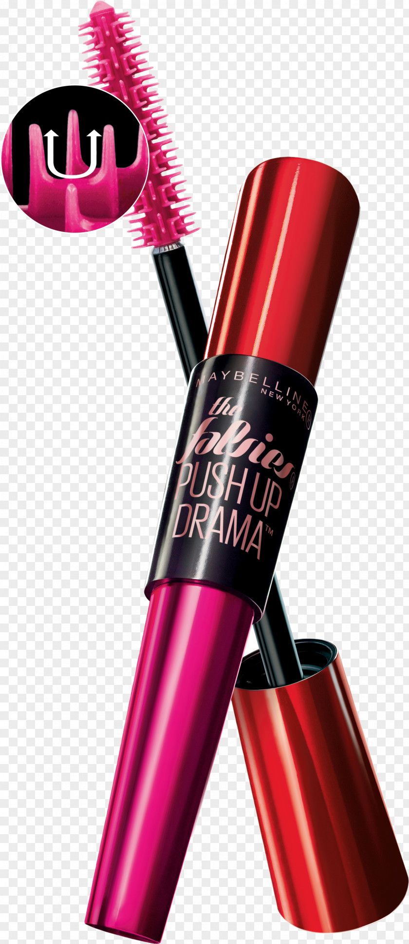 Falsies Maybelline The Push Up Drama Mascara Eyelash PNG