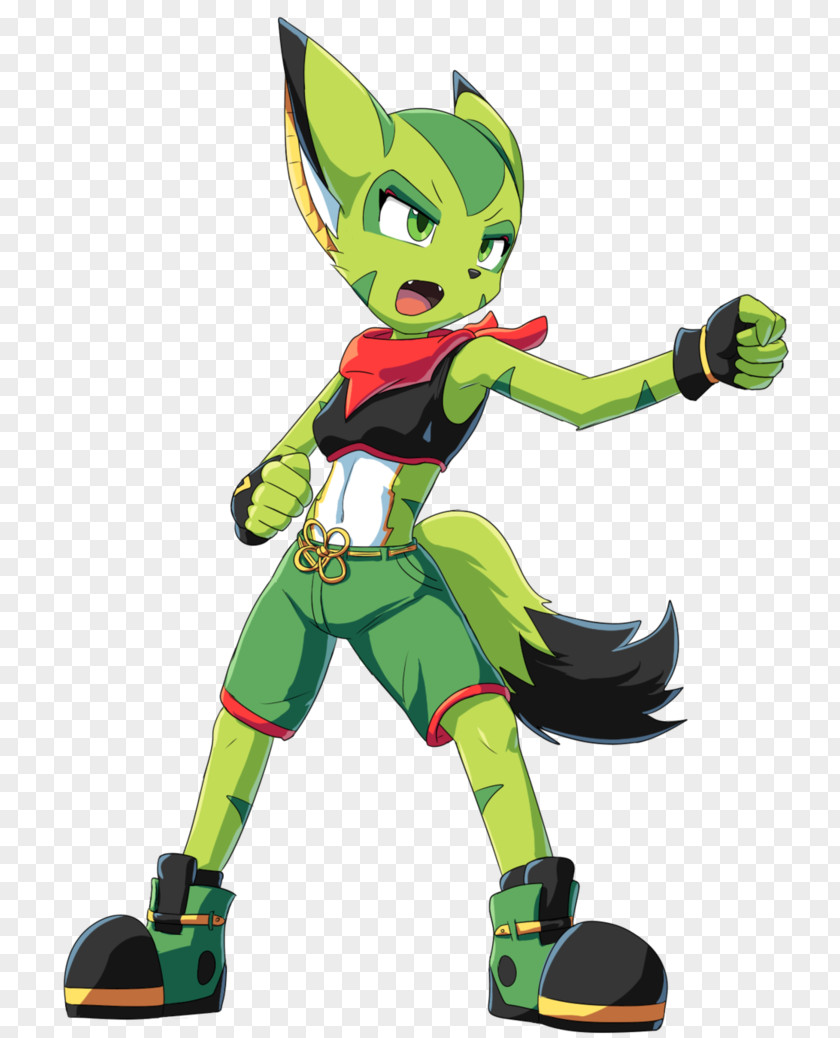 Freedom Planet 2 Wildcat Art PNG