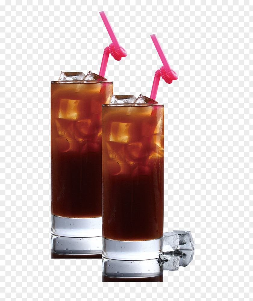 Frozen Drinks Juice Rum And Coke Cocktail Blueberry PNG