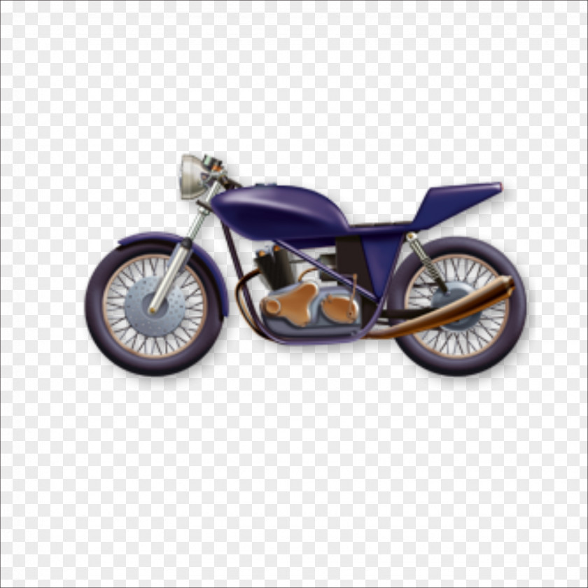 Motorcycle 20th Century Transport Icon PNG