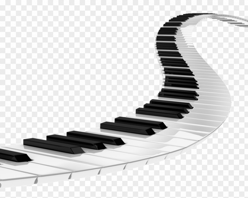 Piano Cartoon Musical Keyboard Clip Art PNG