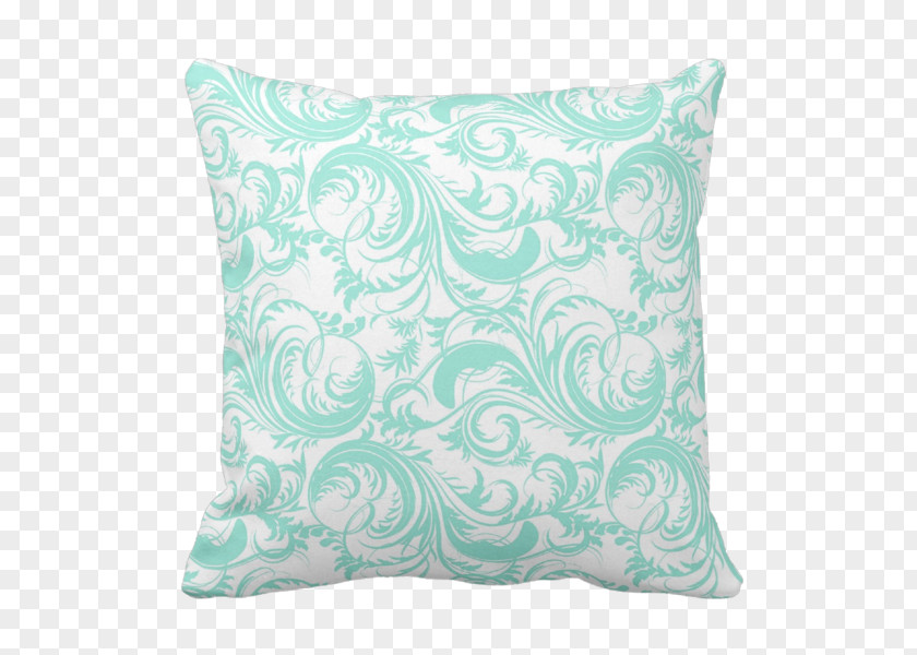 Pillow Throw Pillows Cushion Blue Teal PNG