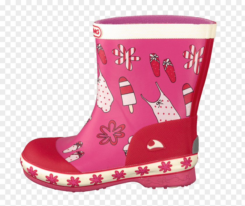 Boot Wellington Shoe Botas De Agua Rosa- Zippy Pink PNG