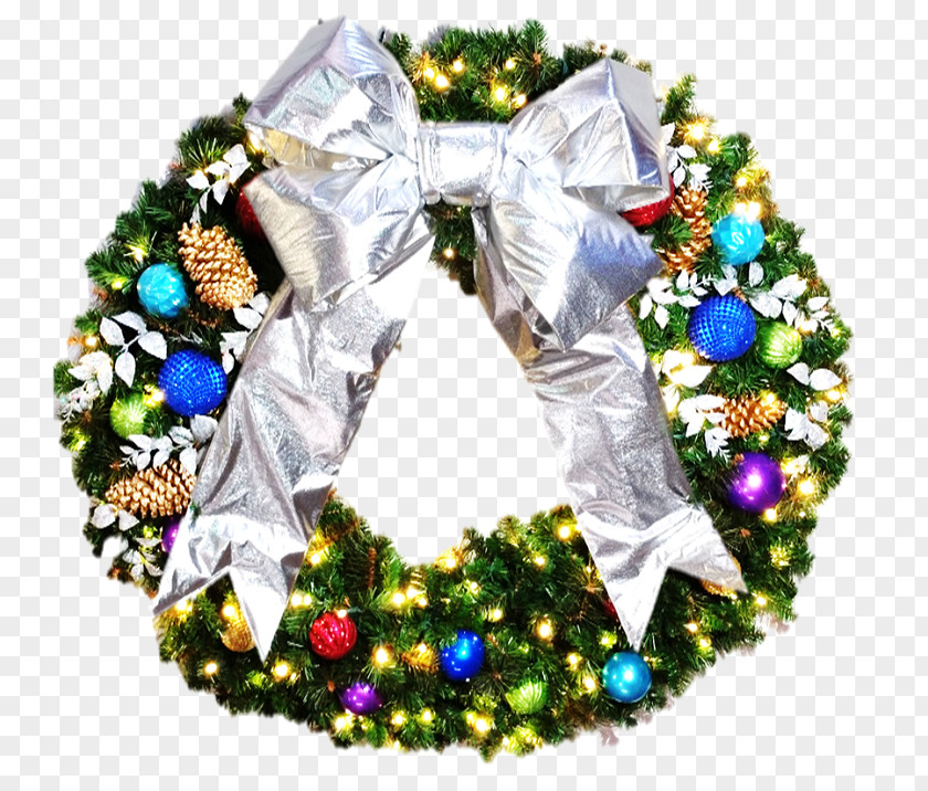 Garland Wreath Christmas Ornament Professional PNG