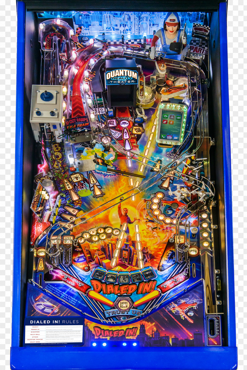 Stereo Chart The Pinball Arcade Jersey Jack Game Video PNG