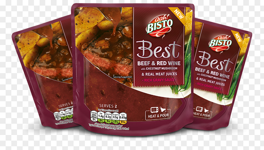 Delicious Ready Meal Gravy Convenience Food Bisto Red Wine PNG