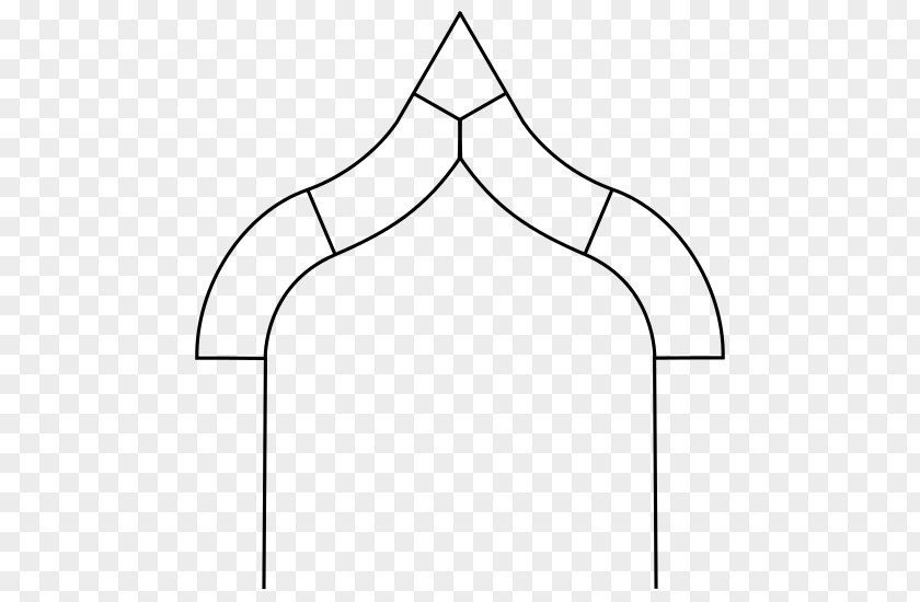 ISLAMIC PATTERN Gothic Architecture Ogee Shape Catenary PNG